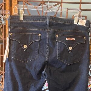 Hudson Jeans Navy Straight-Leg Women's Jeans